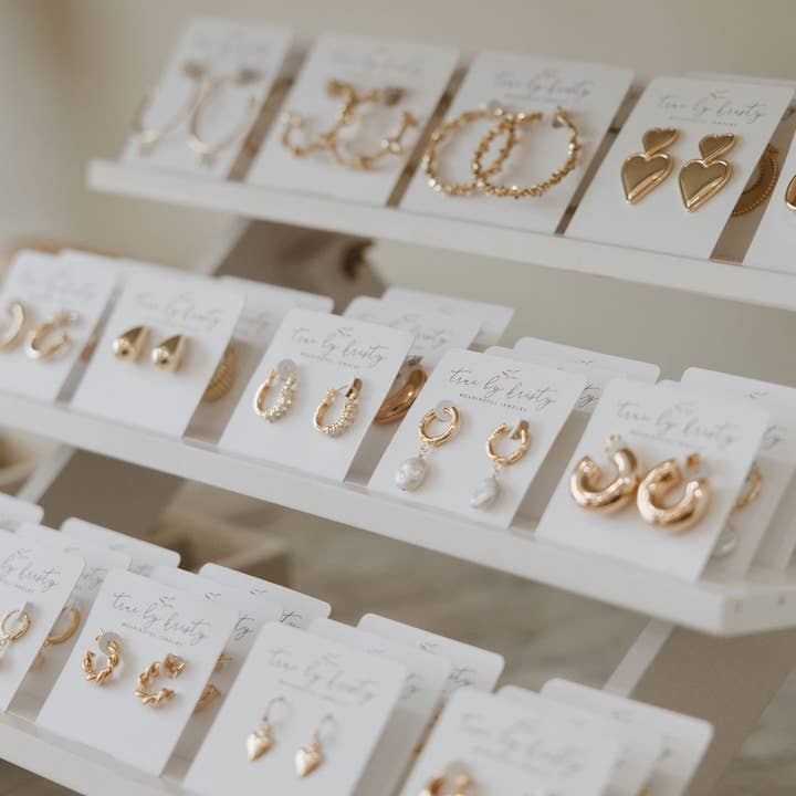 True by Kristy Jewelry - Wholesale Jewelry Set - Gold Filled Earring Assortment (20) / Best Sellers
