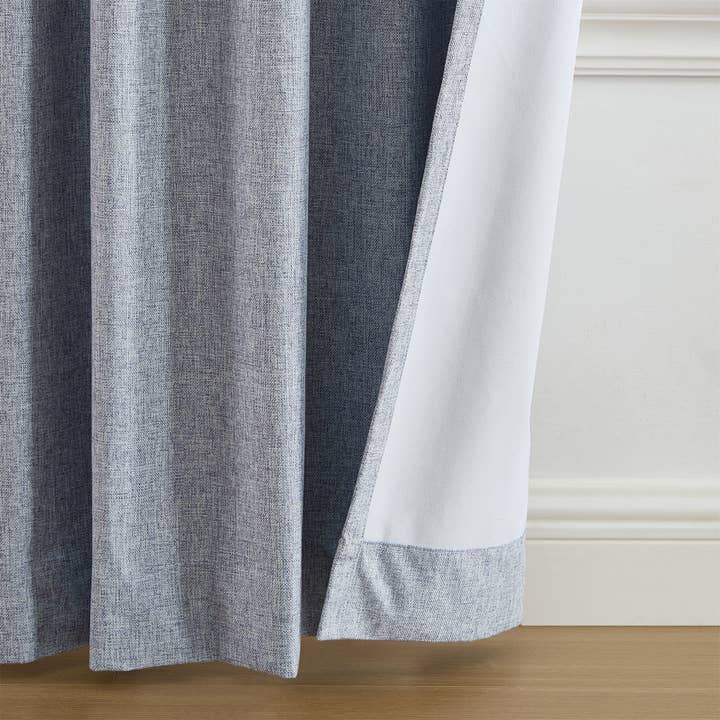 Threadmade Home - Wholesale Curtain - Solace Max-Blackout Solid Texture Window Curtain Panel3