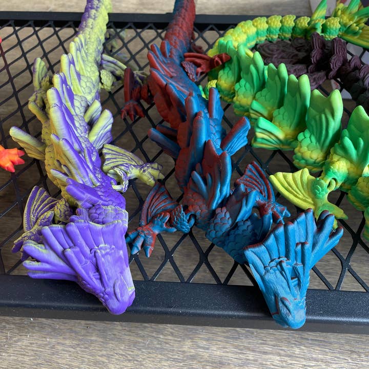 Dragon Koi pour la vente par The 3D Printiverse