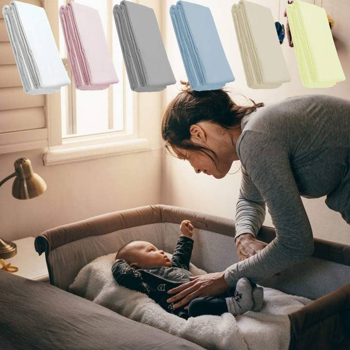 For Your Little One – wholesale Cot/crib sheets – Jersey Fitted Sheet Compatible with Chicco Next 2 Me 55x90cm