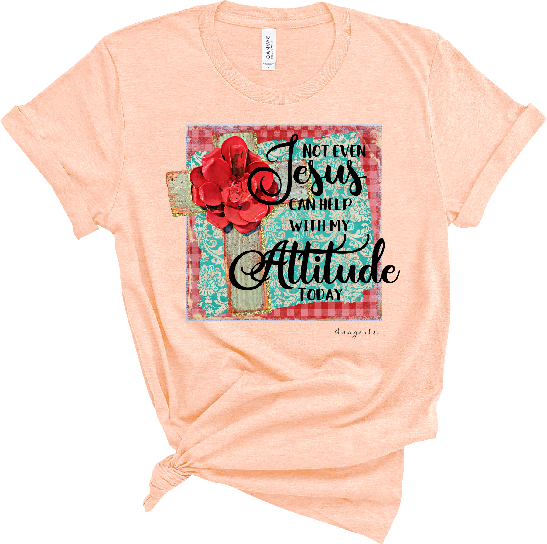 Anagails - Wholesale Screen Printed T-Shirt - Women's - Attitude2