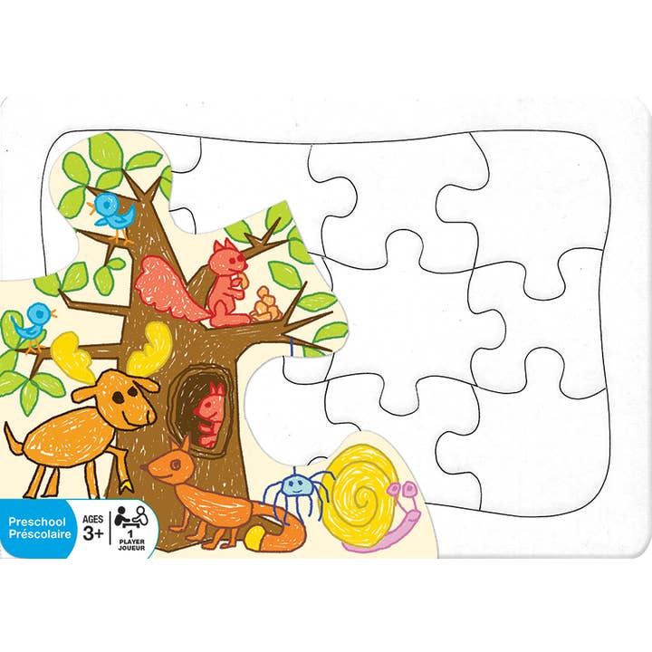 Outset Games and Cobble Hill Puzzles - Wholesale Puzzle - Kids - Full Display - Create Your Own Puzzle: 5"x7"1