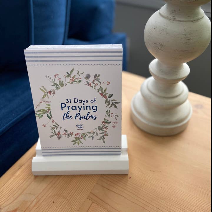 31 Days of Praying the Psalms Prayer Cards with Display Stand for wholesale by RachelWojo.com