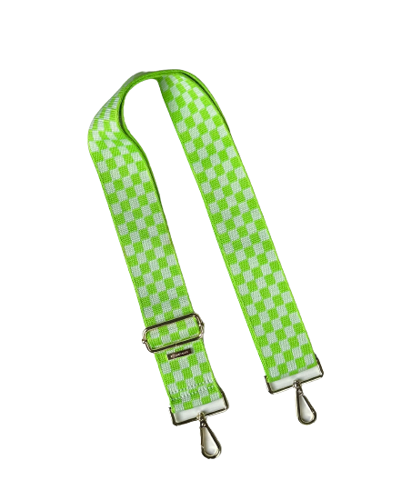 Thomas and Lee Company - Wholesale Bag Strap - Women's - Checker Patterned Bag Strap - 6 Colors available4