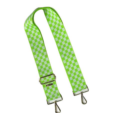 Thomas and Lee Company - Wholesale Bag Strap - Women's - Checker Patterned Bag Strap - 6 Colors available4