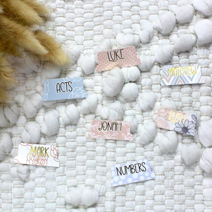 Idyllic Grace – Engroshandel Bogmærke – Graceful Gold Foiled Bibel Tabs5