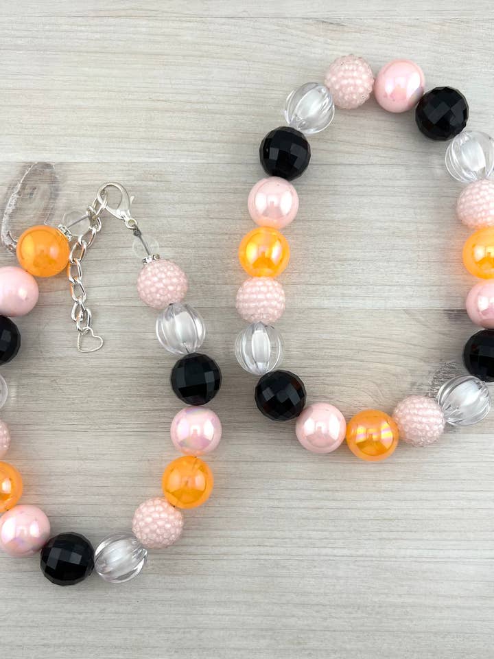 HALLOWEEN PAWTY DOG NECKLACE for wholesale by My Trendy Little Pup