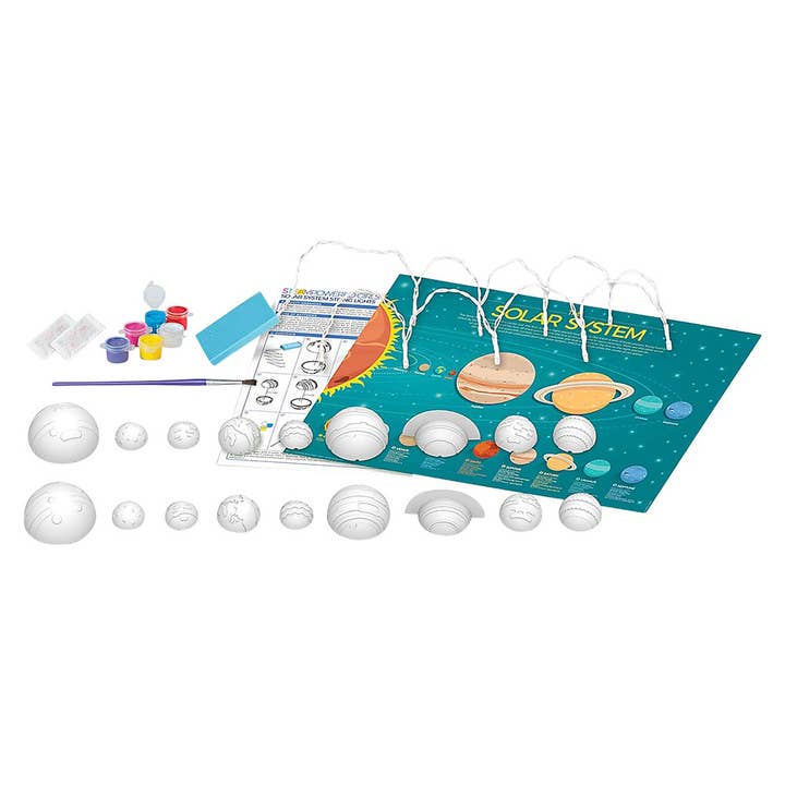 The Toy Network - Wholesale Toy Set - Kids - STEAM Powered Kids/Solar System String Lights
