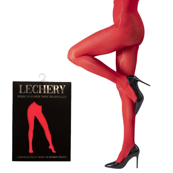 Glänsande halvgenomskinliga strumpbyxor för wholesale av LECHERY