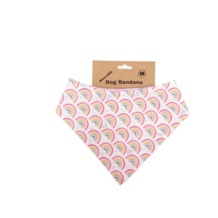 Pup Party Hats – wholesale Pet bandana – Dog – Pastel Rainbow Bandana4