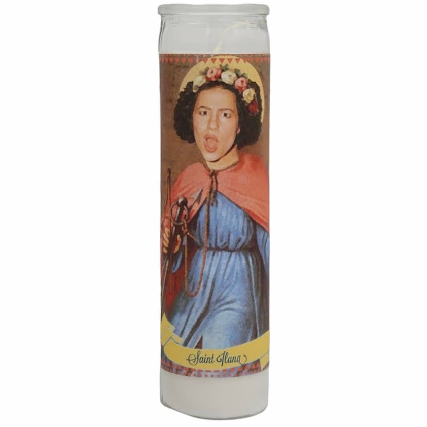The Luminary and Co. - Wholesale Votive Candle - Broad City -Abbi & Ilana Broad City Saint Prayer Candles Set1
