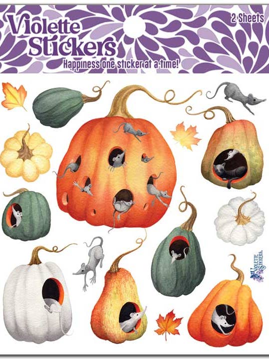 K165 Möss Pumpor Klistermärken för wholesale av Violette Stickers