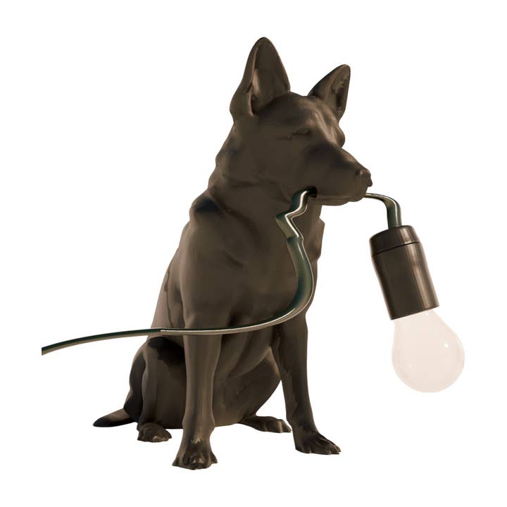 Duitse herder tafellamp for wholesale by Fiastra Design