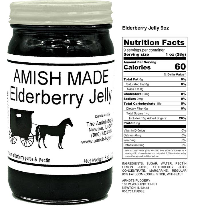 Arndt's Fudgery LLC - Wholesale Jam/Jelly - Amish made Jam and Jellies - 8 oz.19