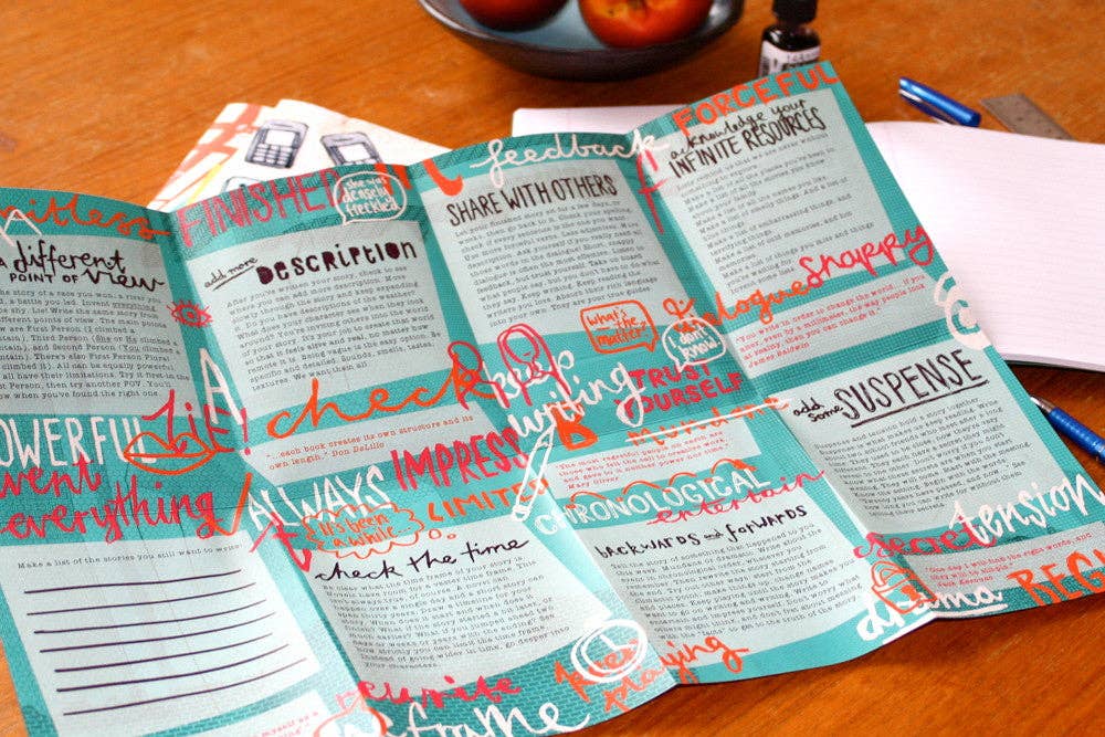 Writing Maps - Wholesale Crafts, Hobbies & DIY Book - How to Write a Story: A Map for Writers3