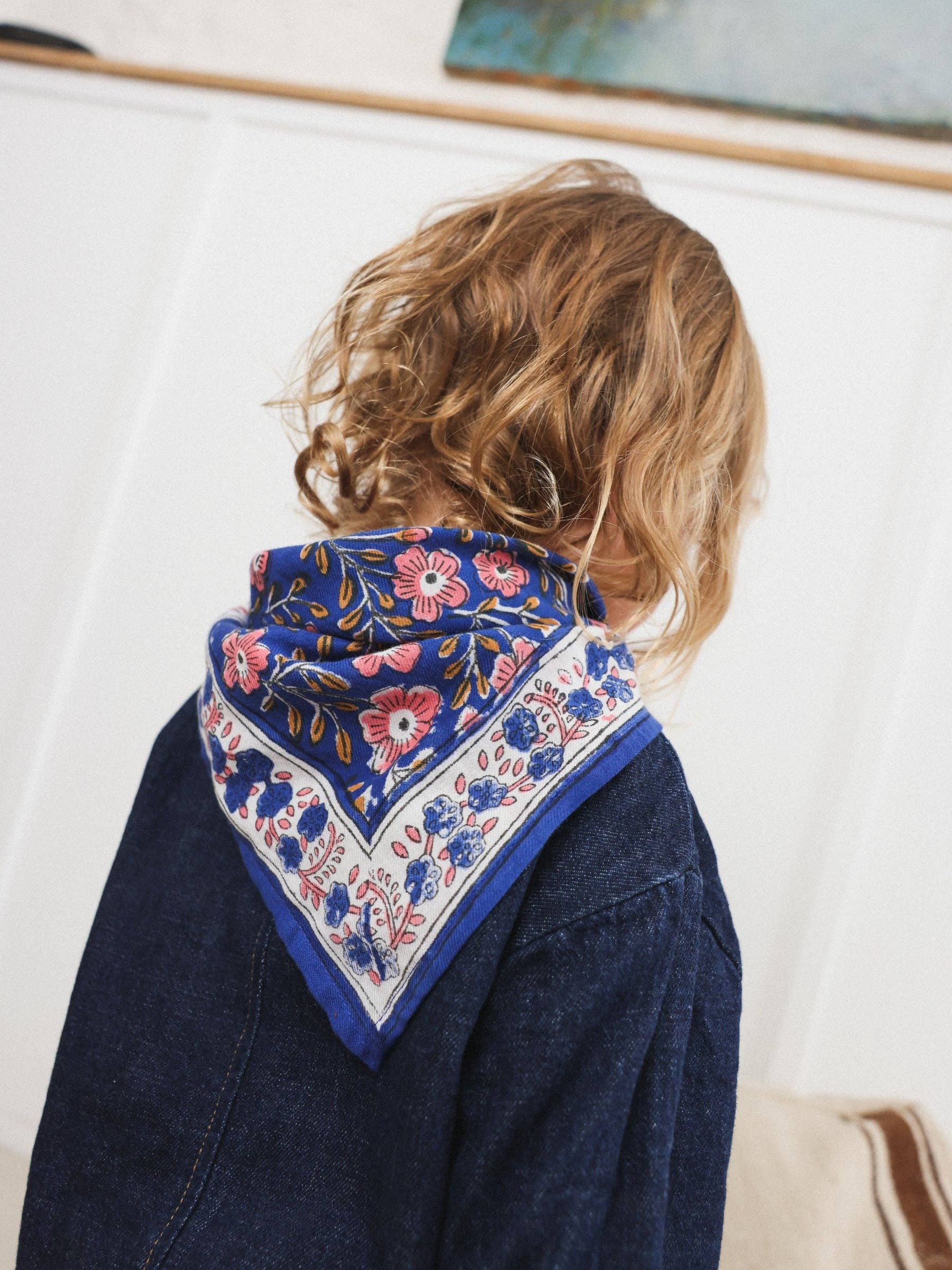 SO FAMILY - Wholesale Scarf - Kids - Baby Scarves, Child Bellis Night 50 cm1