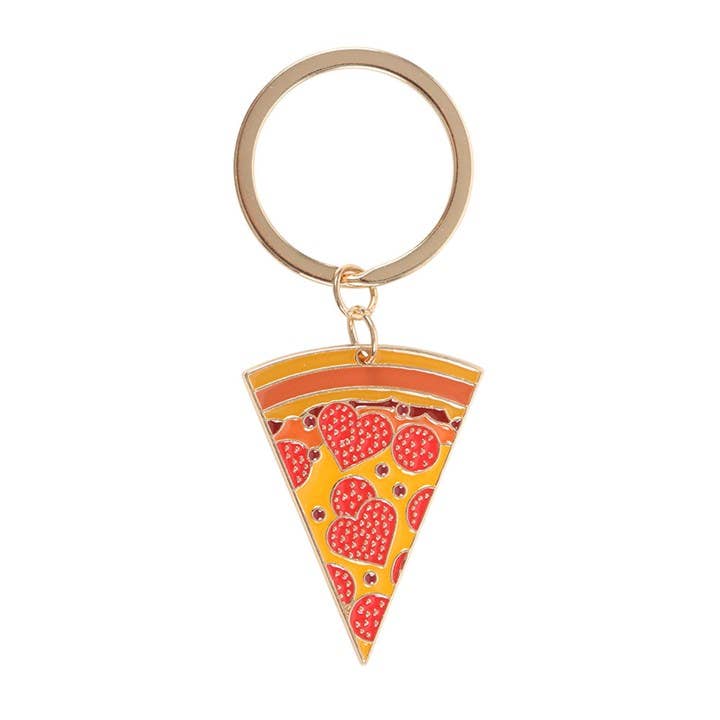 Something Different Wholesale - Wholesale Keychain - Unisex - Pizza Slice Keyring2