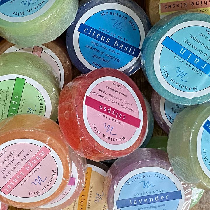 * Loofah Soap for wholesale by Mountain Mist