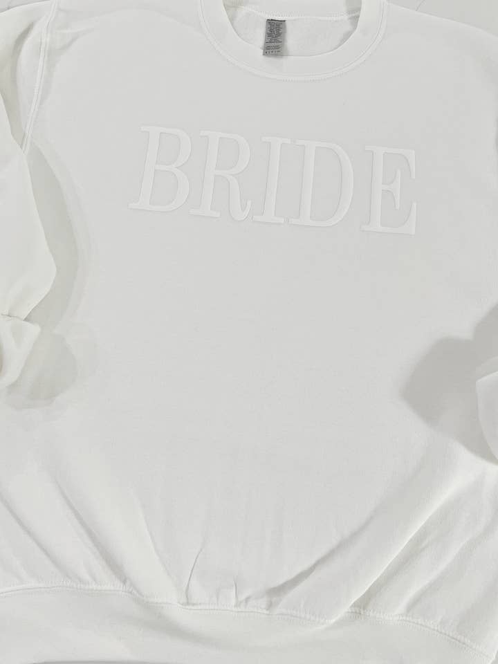 KBlessCo - Wholesale Sweatshirt - Women's - Elegant Bride Sweatshirt1