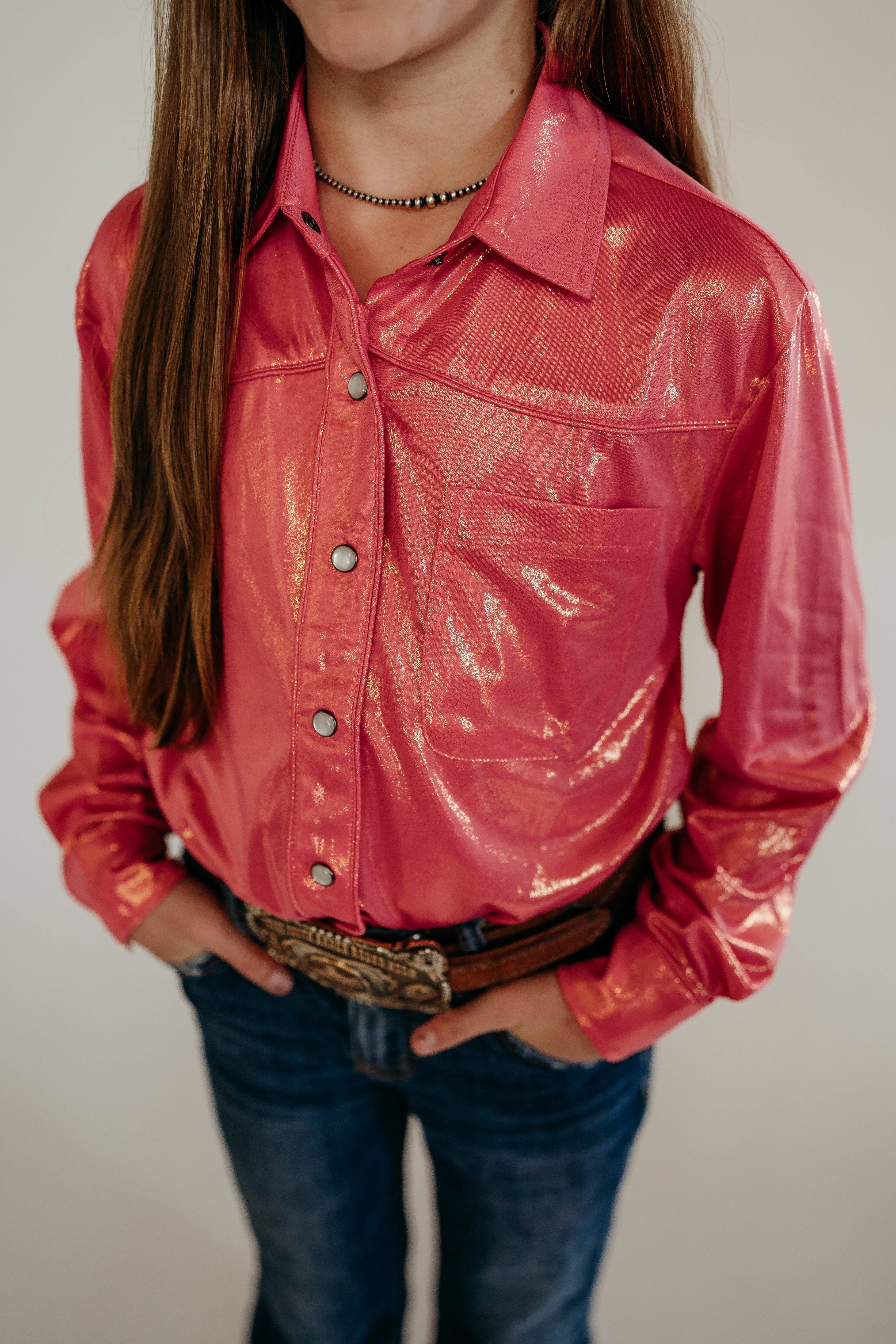 Legends and Mavericks Apparel - Wholesale Button Down Shirt - Kids - Pardon Me Pearl Snap-YOUTH1