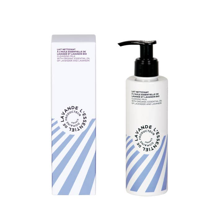 Lavender Essential Oil Cleansing Milk for wholesale by L'Essentiel de Lavande