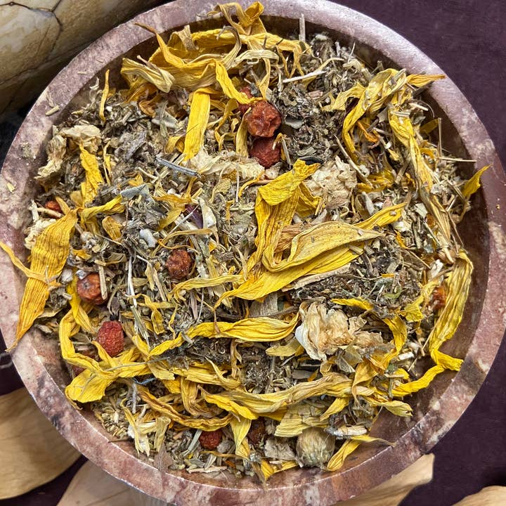 Samhain Herbal Blend, All Natural Blend, Incense for wholesale by Triple Goddess Craft