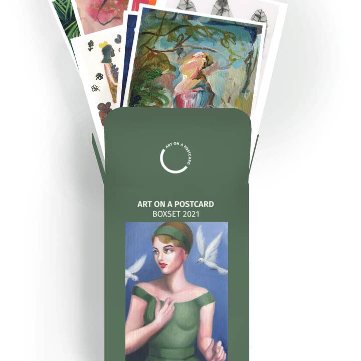 Art on a Postcard 2021 Boxset of 85 Cards for wholesale by Art on a Postcard