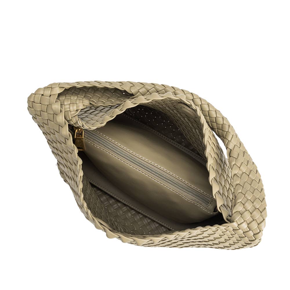 Melie Bianco - Wholesale Shoulder Bag - Women's - Johanna Moss Large Recycled Vegan Shoulder Bag4