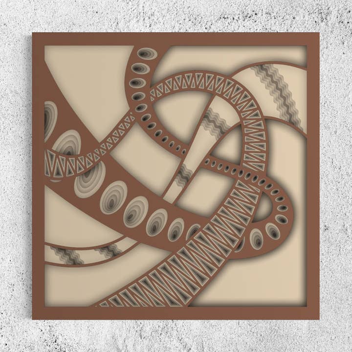 Decorazione da parete in legno a forma di tromba per la vendita all'ingrosso da parte di Stylixa