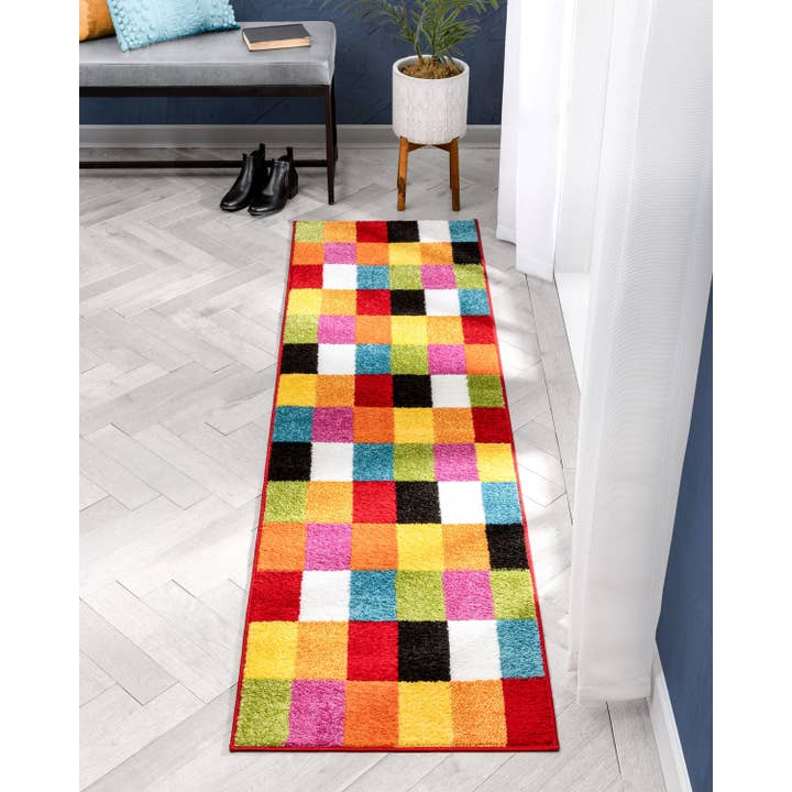 Well Woven - Wholesale Area Rug - Starbright Bright Square Multi Rug11