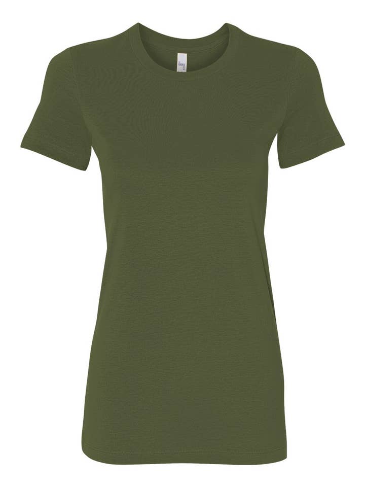 MYES BULK APPAREL - Wholesale T-Shirt - Women's - BELLA+CANVAS Women’s Airlume Cotton Crew T-Shirt32