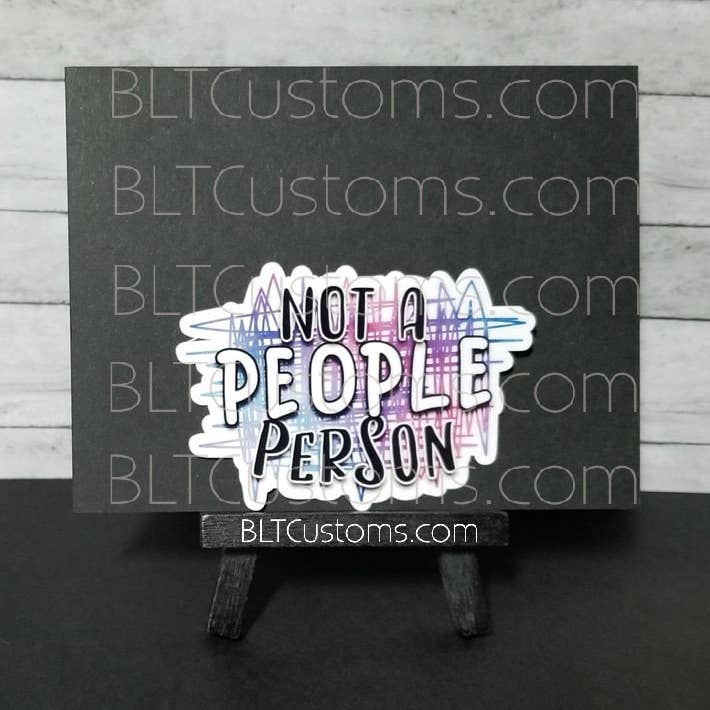 Not a People Person, Social Distancing for wholesale by BLT Customs