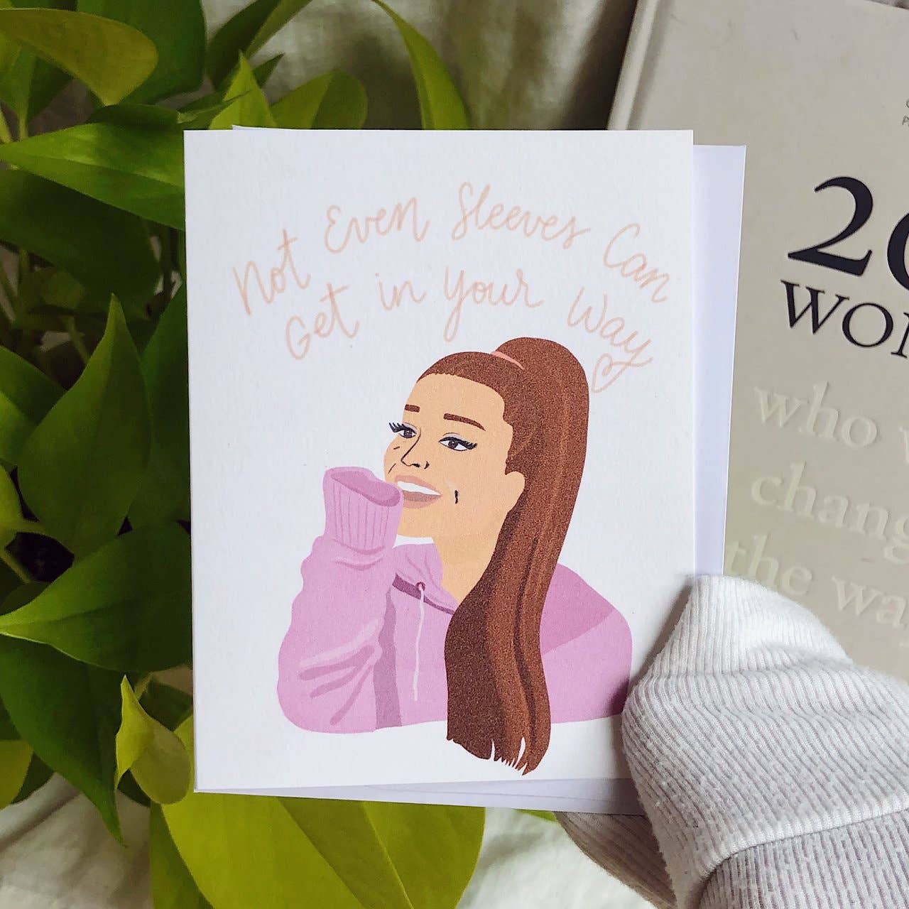 Kokocards - Vente Carte de vœux classique - Carte de pochettes Ariana Grande0