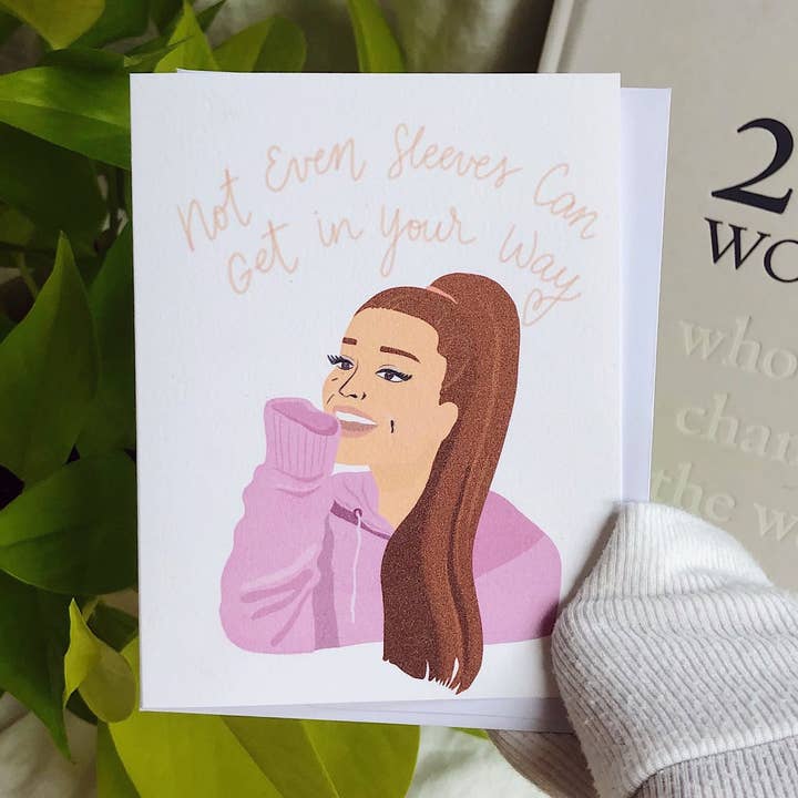 Kokocards - Vente Carte de vœux classique - Carte de pochettes Ariana Grande0