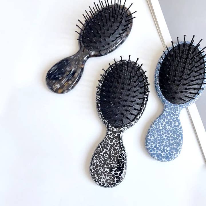 Solar Eclipse - Wholesale Hair Brush/Comb - Travel Detangling Wet Hair Brush | Eco-Friendly
