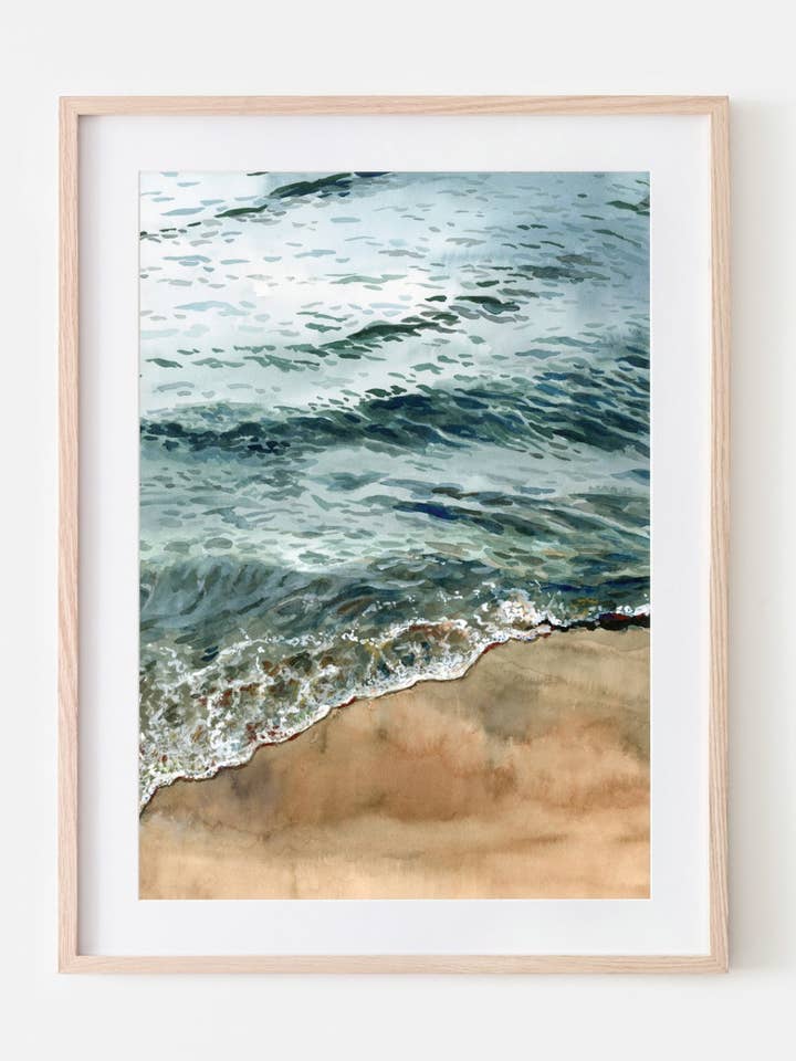 La Costa - Stampa Fine Art Giclée per la vendita all'ingrosso da parte di Kristin MacKenzie Fine Art