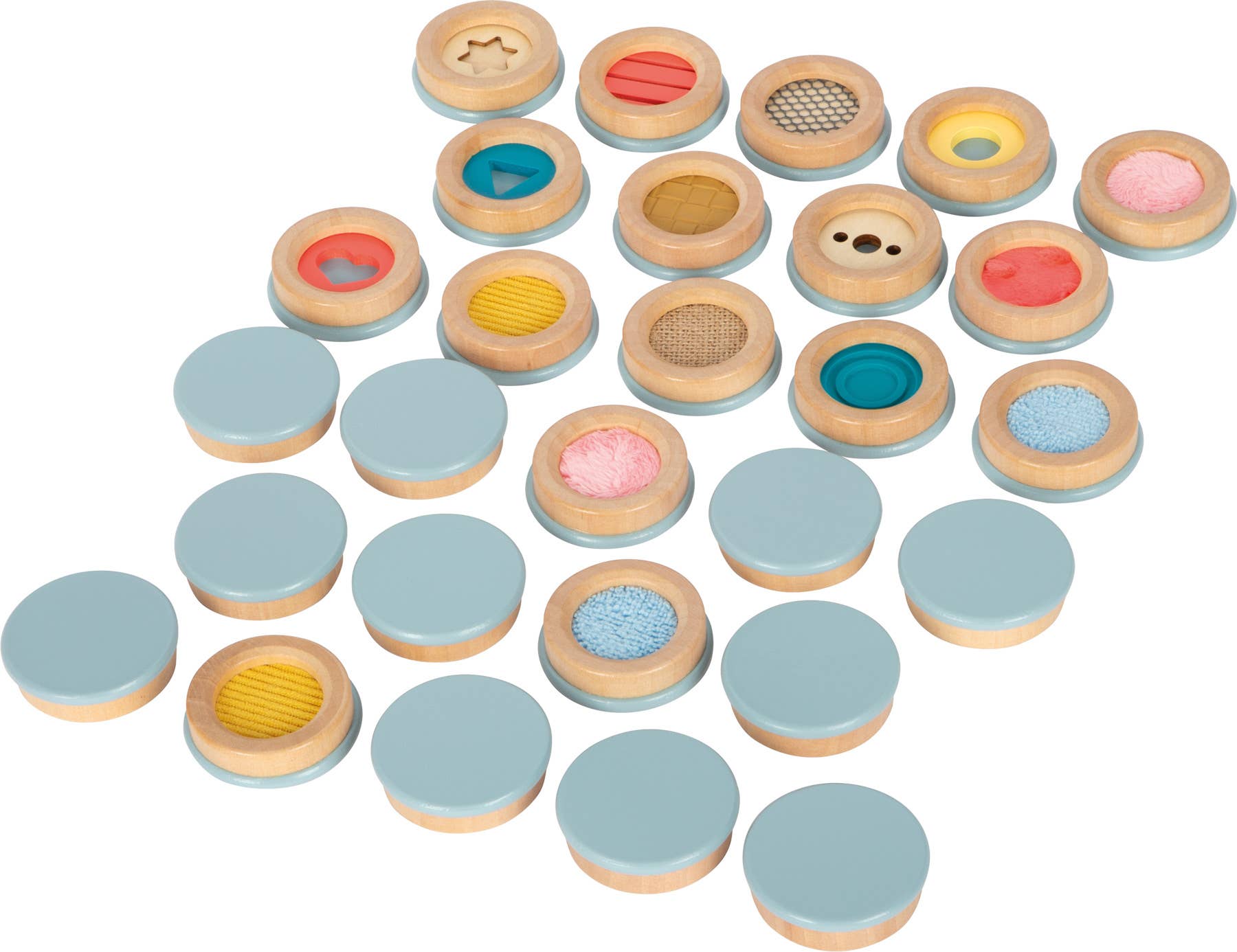 small foot – wholesale Träleksak - Barn – Feelmemo "Sensory" | taktilt memoryspel i trä1