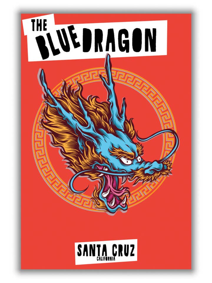 Den blå drage for engroshandel hos Stanley Print House