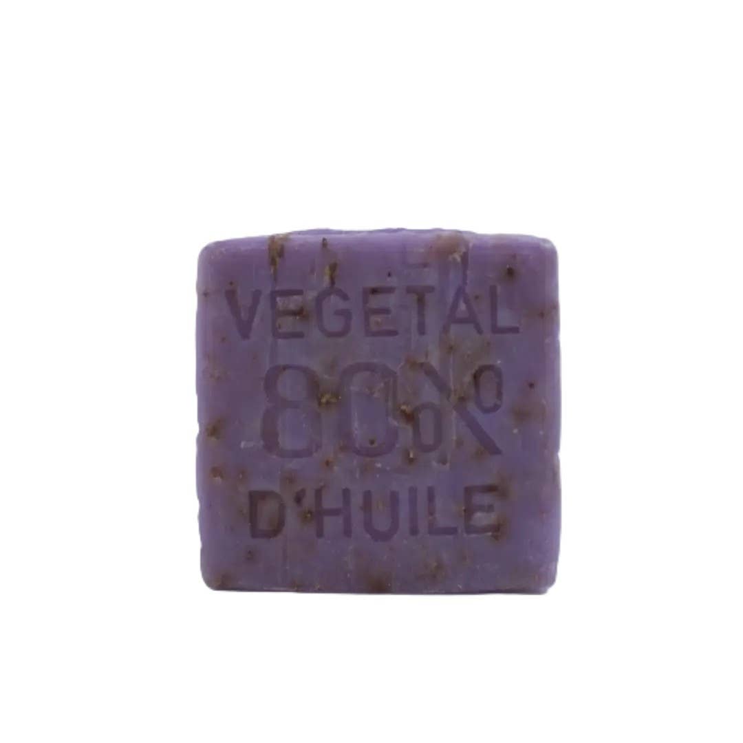 Crains Degun - Wholesale Bar Soap - Crushed Lavender Marseille Soap Cube - 150g1