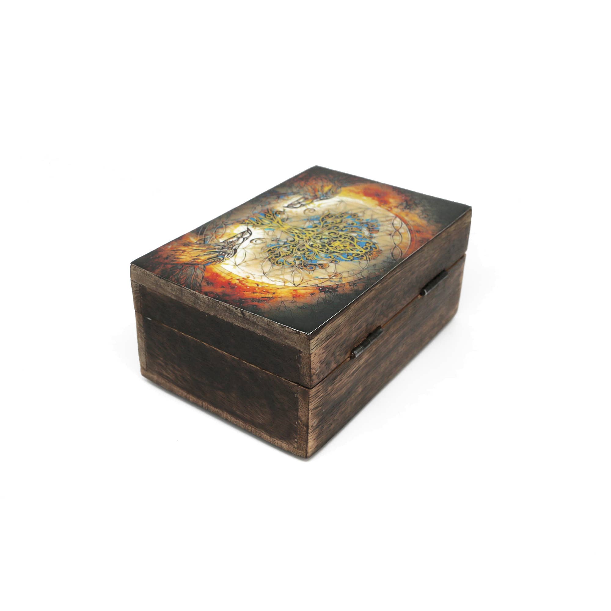 Designs by Deekay Inc. - Wholesale Jewelry Box/Organizer - Wooden Storage Box (6 x 4 in.) - Tree of Life (Brown)3