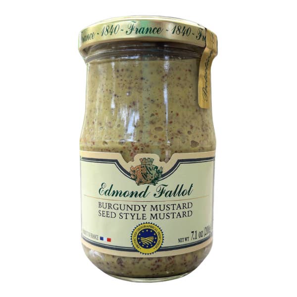 Edmond Fallot Burgundy Seed Style Mustard 7.1oz for wholesale by The French Farm