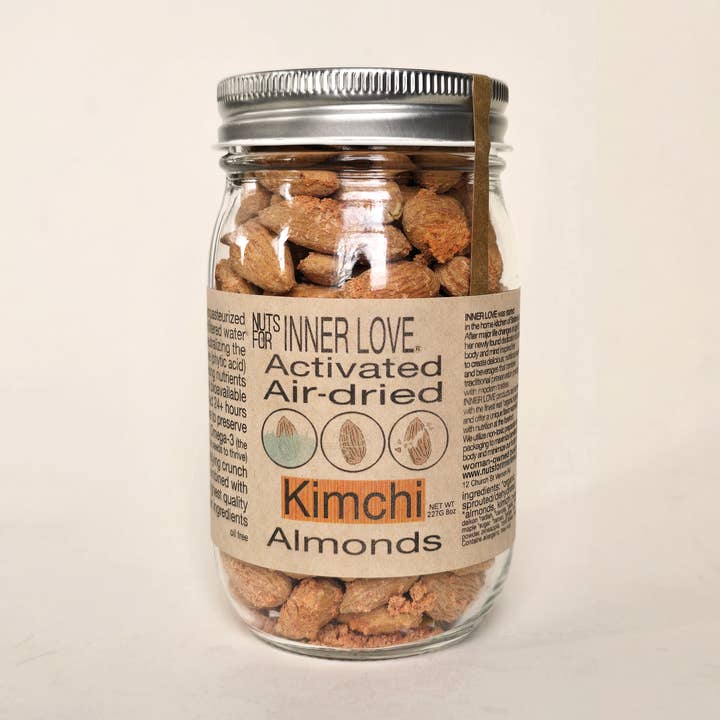 Kimchi Almonds for wholesale by Nuts for INNER LOVE