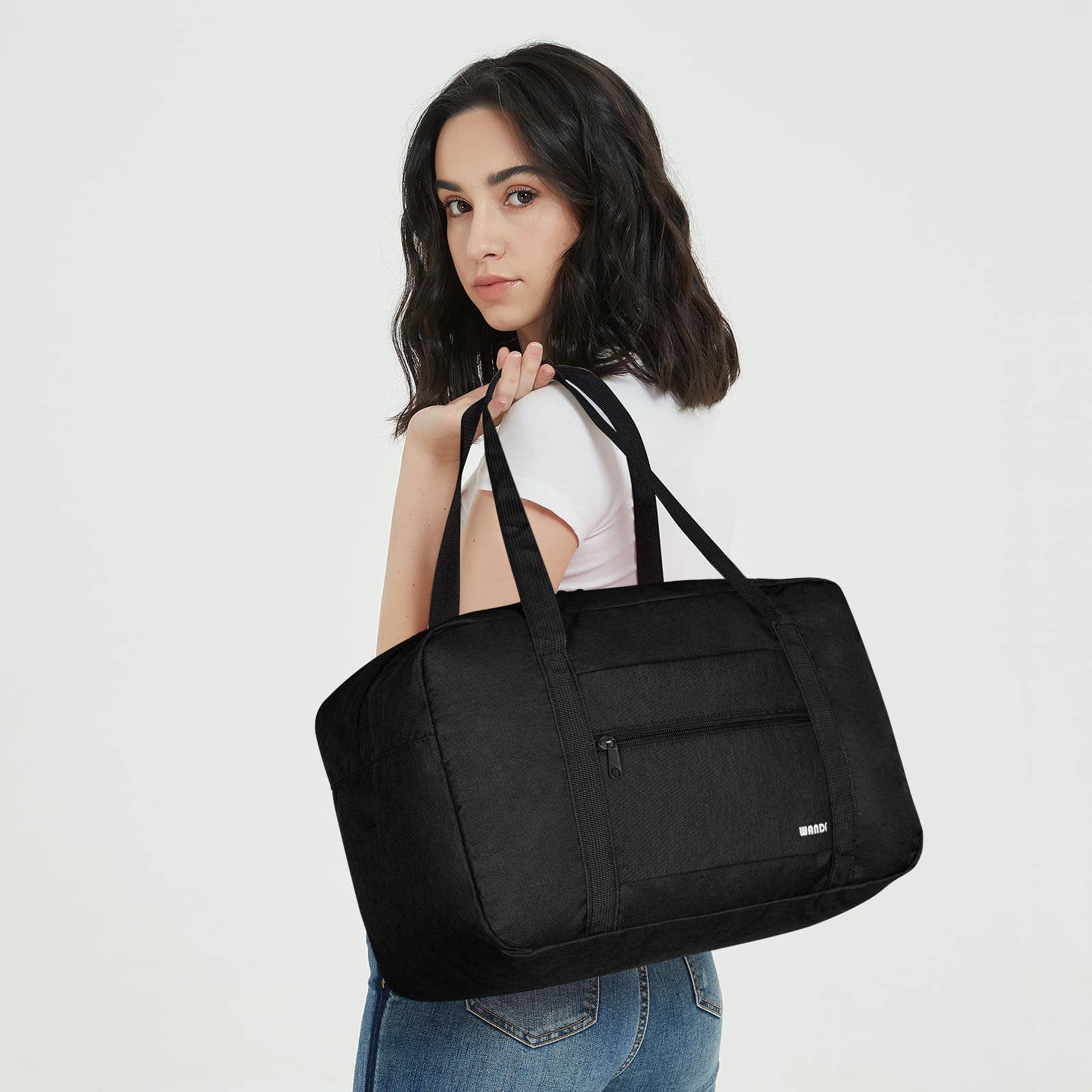 wandf - Wholesale Weekender Bag - Women's - Airplane Personal Item Travel Bag Best Underseat Bag WF11227