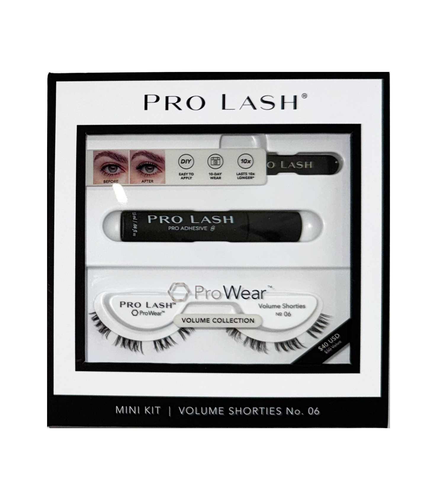 Pro Lash - Wholesale False/Fake Eyelashes - Mini Kit1