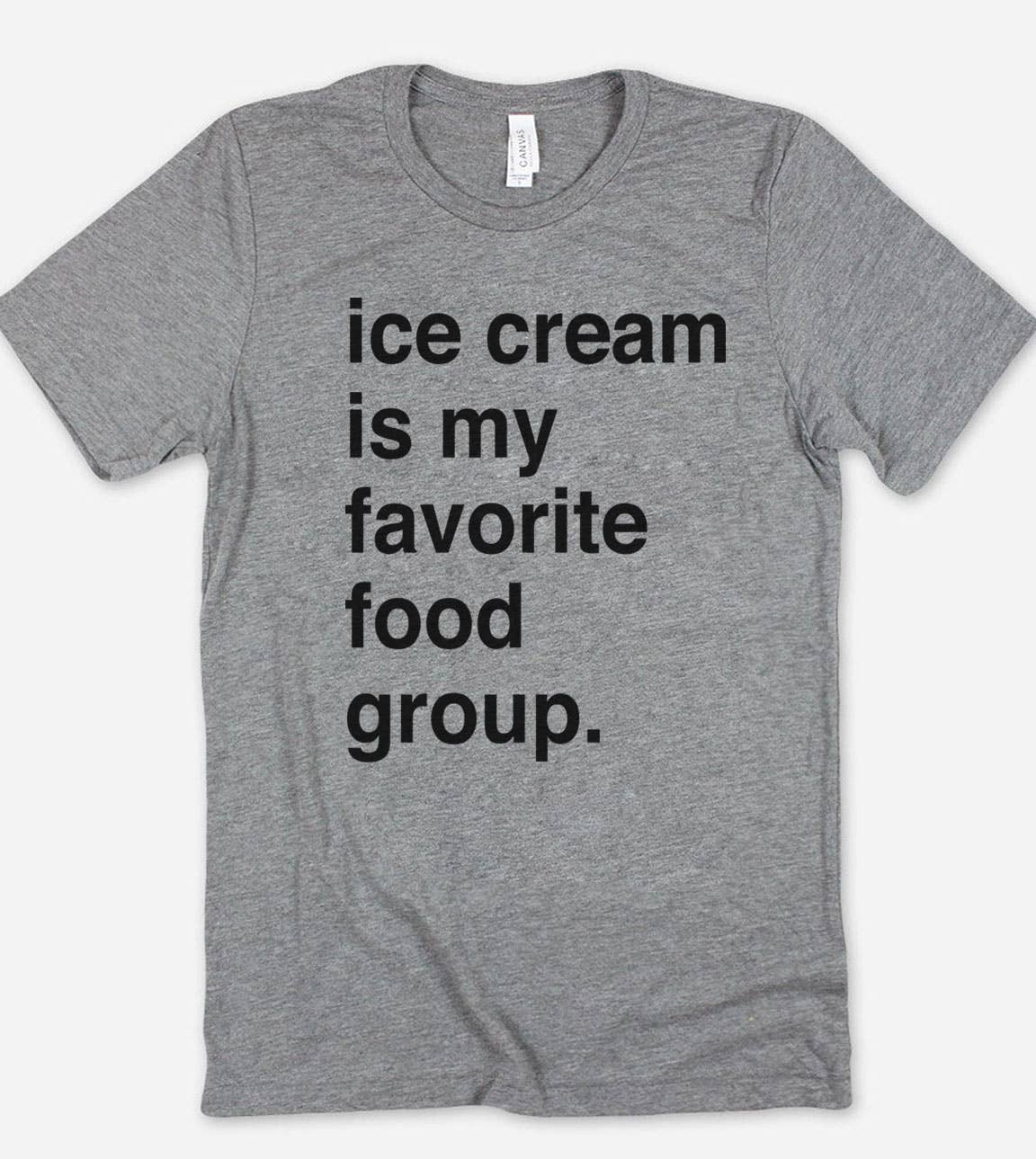 House Of Rodan - Wholesale T-Shirt (Graphic) - Women's - Ice Cream Is My Favorite Food - Fun Ice Cream Gift T-Shirt2