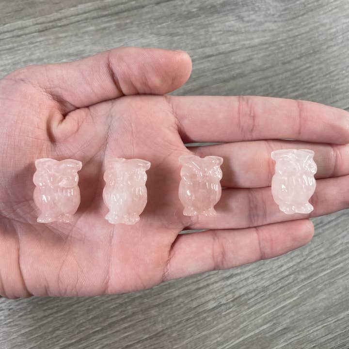 Keystone Crystals - Wholesale Decorative Figurine - Gemstone Owl Figurine – Small Crystal Owl Decor5