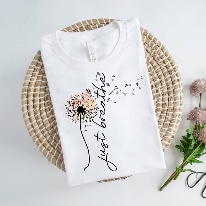 JUST BREATHE TRANSFER for wholesale by Sassy and Sublime