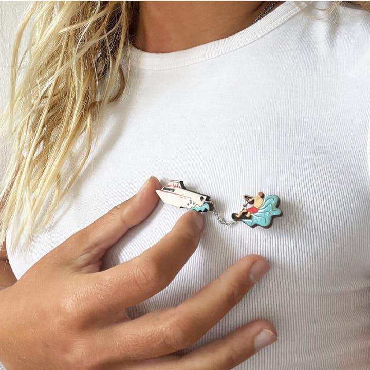 Set Di Spille In Legno: Wakeboard per la vendita all'ingrosso da parte di Poppin' Tags Design