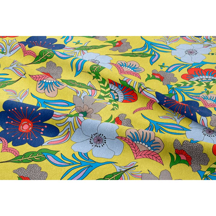 Flores collection fabric for wholesale by Tessa Fernández-Durán Thiebaut