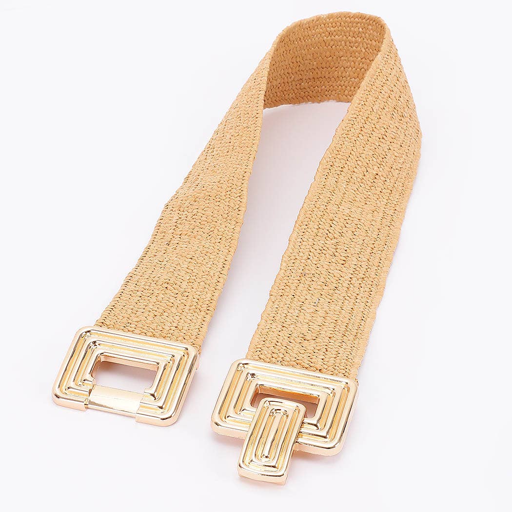 3AM BY H&D ACCESSORIES - Wholesale Belt - Women's -  Metal Buckle Elastic Belt5